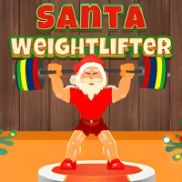 Santa Weightlifter